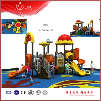 Wholesale Commercial Forest Theme Outdoor Playground Equipment Water & Land Use Custom Children Slide Set Park Facility
