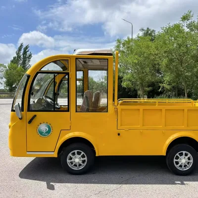 Single Row Seat Automatic Mini Cargo Truck 4x2 4x4 Drive Wheels New Euro 2 Emission Standard Electric Light Lorry Rear Camera