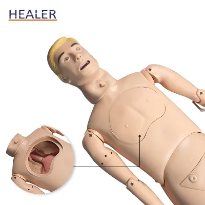 Hot Selling Medical Advanced Nurse Manikin with Full Functions, CPR Manikin