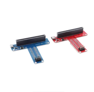 Microbit Development Board T-shaped GPIO PCA9685 Expansion Board Module Breadboard Adapter Micro/Type-C Standard Brand Standard