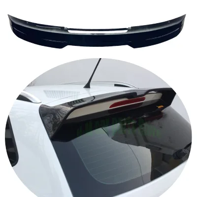 HAILED Roof Spoiler for Volkswagen Oettinger Style Polo MK5 6R 6C 2011-2018 ABS Plastic Rear Spoiler Aleron Polo Plus 19-21 Wing