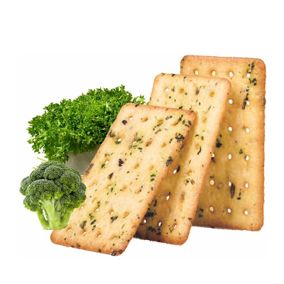 Wholesale Hot Sale 22g Delicious Healthy Cracker 9 Vegetable Biscuits and Cookies