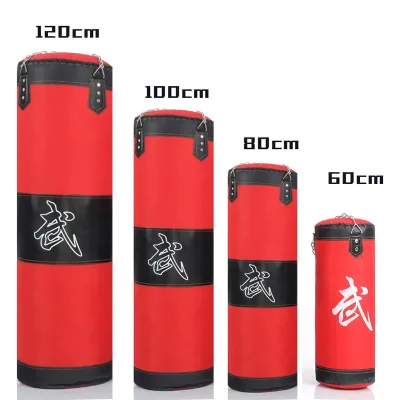 70 Cm Hot Selling Hanging Custom Logo Pu Oxford Inflatable Training Punching Reflex Boxing Bag