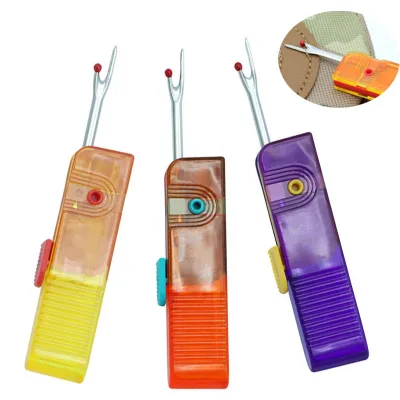 New Type Folding Rotatable Stitch Ripper Remover Cross Stitch Thread Cutter Seam Ripper Thread Remover Tool for Sewing