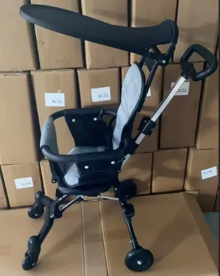 Hot Sale High Landscape Baby Stroller Comfortable Baby Carriage Pram Folding Portable 4 Wheels Stroller