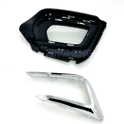 High Quality Front Bumper Fog Light Trim Front Fog Lamp Plating Strip10359708 10359709 for  MG5