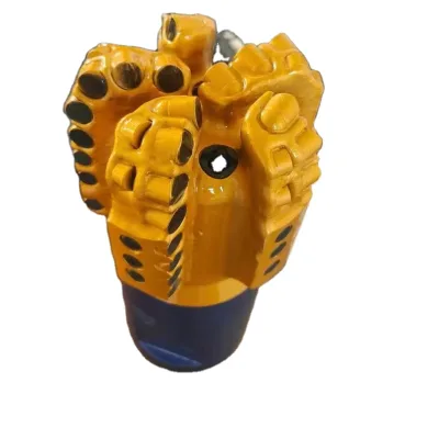 High Quality Factory Price 4 Blade 32mm Pdc Drill Bit Arc Angle Drill Bit 76mm Drop Center Type Components Button Rock