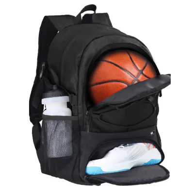 ActEarlier Large Sports Backpack Bag Custom logo Soccer Bag Football Basketball Soccer Ball Backpack
