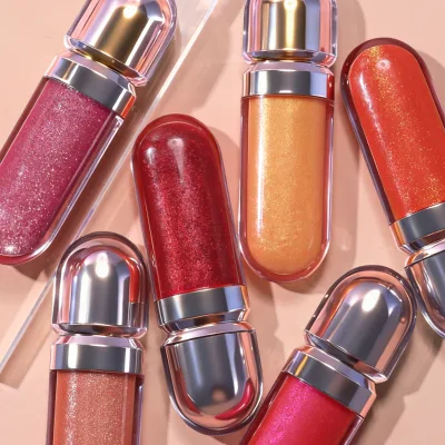 Moisturizing Lip Gloss;Lip Oil; Pearl Shimmer; European and American Watery Lip Plumping Balm.
