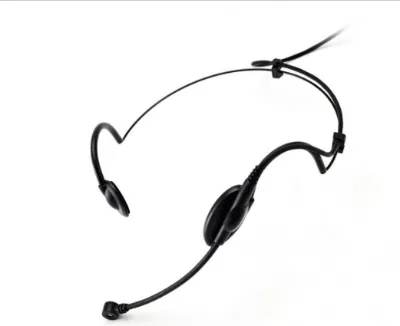 Online Teaching Microphone With Clear Audio Headset And Comfortable Fit Adjustable Metal Headband For Long Sessions