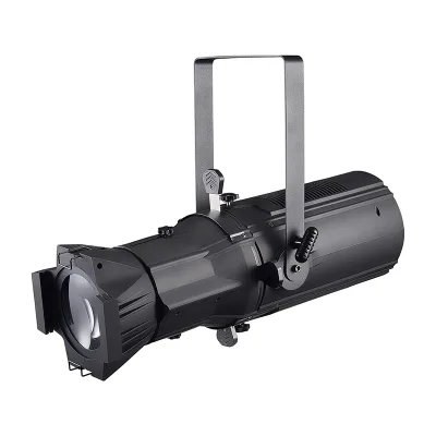 Professional 200W LED COB Profile Spotlight 2in1 Cool/Warm White High CRI for Video Shooting Stage Performance Theater Studio