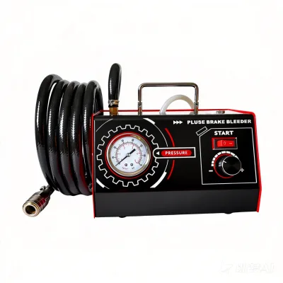 12V Portable Pulse-type Brake Fluid Exchange Device, With 17 Adapters Compatible With Most Vehicle Model