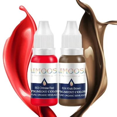 Best Liquid Color Pigment Eyebrow Microblading Tattoo Ink Permanent Makeup Pigment Cosmetic Pigment