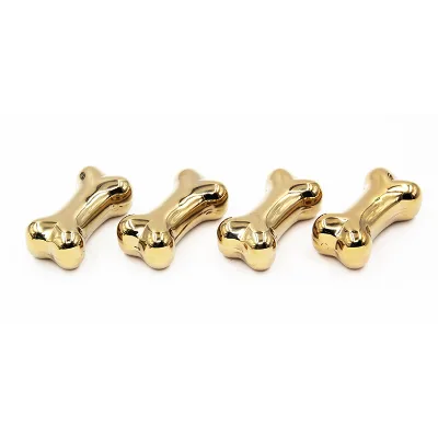 Stainless Steel Ice Cubes Bone-shaped Gold Ice Particles Ice Cubes Quick-frozen Stainless Steel Ice Particles Ice Cubes