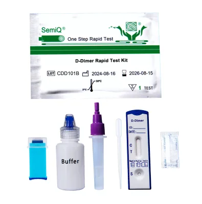 Chuangxingwell SemiQ Direct Factory Supply Manual Rapid Test Kit for Home Self-Test Detection Thrombotic Disease D-Dimer