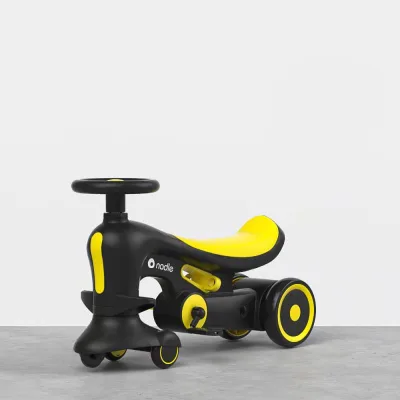 Nadle Aluminium Foldable Swing Car for 2 to 6 Years Old Kids Children Balance Bike for Kids