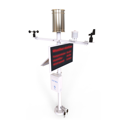 Weather Forecast Station Integrated Rainfall Wind and UV Sensor Meteorological System Weather Station