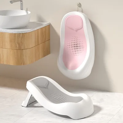Baby Bath Support Newborn Bathtub Adjustable,Ergonomic,Non-Slip Baby Tubs for Newborns up to 6 Months,Foldable Infant Tub