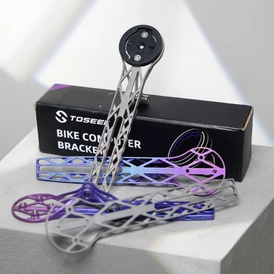 TOSEEK bicycle Computer Mount Two Hole Direct Mount Precise Fit Durable Structure Component Replacement Cycling Computer Mount