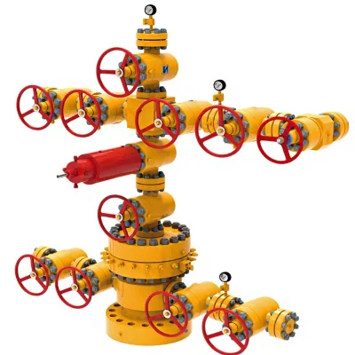 Oil Field Equipment API Xmass Tree Wellhead Casing Head Carbon Steel Forging