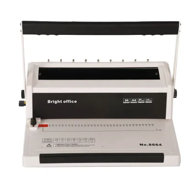 New Design Manual Double Wire Binding Machine From Bright Office Stationery