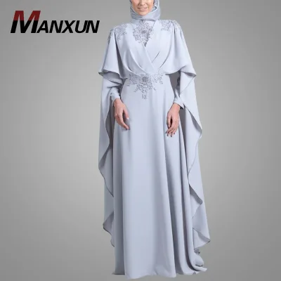 Latest Burqa Designs Pictures Modern Muslim Women Dress Long 2024 Fashion Lace Style Plus Size Women Clothing