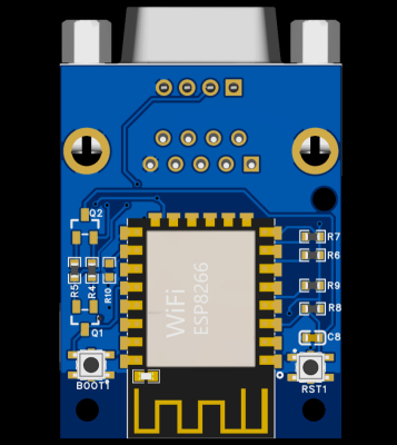 WiFi Connectivity Via RS232 Interface Digital Output and Digital Input Features