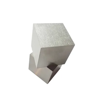 Titanium Cube Element Cube 6al 4v  25.4mm Density Titanium Block Price and More (1", Titanium)