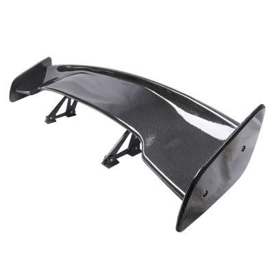 New Universal Carbon Fiber Style Sports Design Rear Spoiler Wing Universal Plastic for Cars