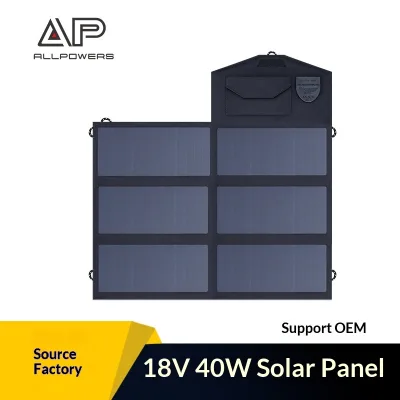X-DRAGON Solar Folding Bag 40W Fast-Charging Laptop Power Bank Generator Panel XD-SP18V40W Two Thousand