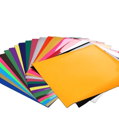 Custom Easy Cutting PU Flex Heat Transfer Film Sheet Heat Transfer Vinyl for Clothing