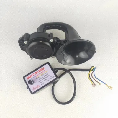 8 Songs Controller Air Horn for Car Snail 12v/24v Electric Air Horn Marine Boat Loud Alarm Car Horn Loud Signal