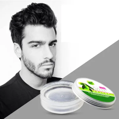 85g Hairdressing Fluffy Styling Fragrant Rubber Box Hair Wax Men's Crystal Hair Wax  Disposable Styling Transparent Wax