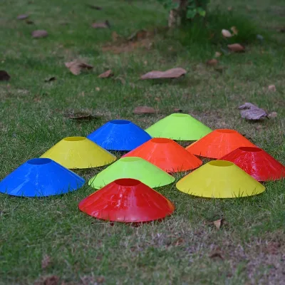 Favourite Soccer Training Disc Cone Large Rubber Flat Colourful Suitable for All Ages Cheap Price