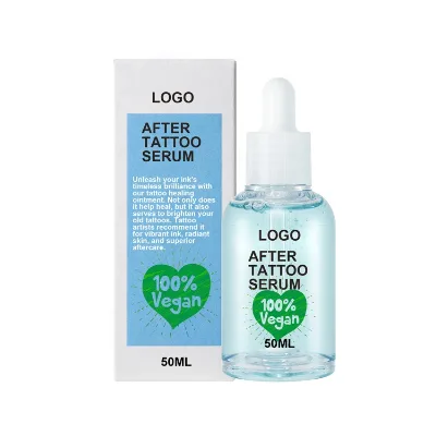 Tattoo After Care Soothing Gel Skin Moisturizing Cream for Extreme Tattoo Healing Aftercare Tattoo Care Lotion & Serum