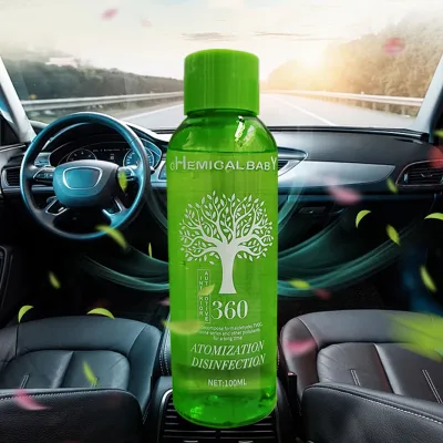Automobile Atomizing Disinfectant OEM Car Interior Deodorizer Smoke Odor Eliminator
