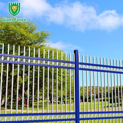 Factory Price High Quality Galvanized Steel Tubular Fence 6 Feet Rot Proof Australia Style 3D Modeling Heat Treated Powder