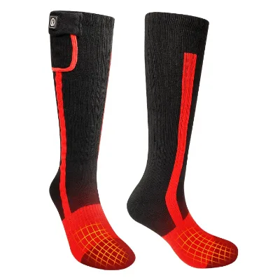 Wholesale Custom Outdoor Wireless Remote Control Rechargeable Battery Heated Socks