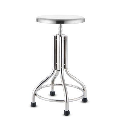 Factory Direct Sale Hospital Steel Height Adjustable Nursing Chairs Mobile Doctor Chair Stool Operation Stool