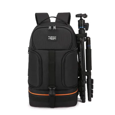 Video Waterproof Camera Shoulders Backpack Outdoor Travel Bag for 15.6 Inch Laptop Shockproof Soft Padded Tripod Case Photo Bag