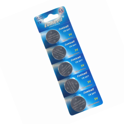 3V Lithium Coin Cells Button Battery Eunicell CR2477 2477 BR2477 KCR2477