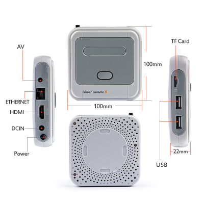 Hot Wireless Video Game Console Classic Game Player for Super Console X