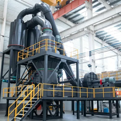 Limestone Crusher and Fine Grinding Mill Machine for Calcium Carbonate Powder Production Plant