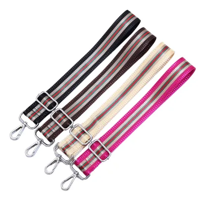 Adjustable Replacement Belt Wide Nylon Jacquard Shoulder Strap for Handbags