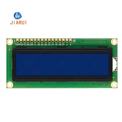 Cheap STN LED Backlit Metal Pin LCD1602 Parallel 16X2 Display Module