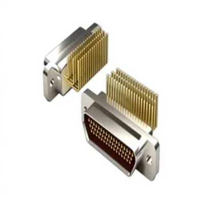 J30J Series Bent Welded PCB Micro Rectangular Electrical Connector W Type 9 15 21 25 31 37 51 66 74 100 Pin