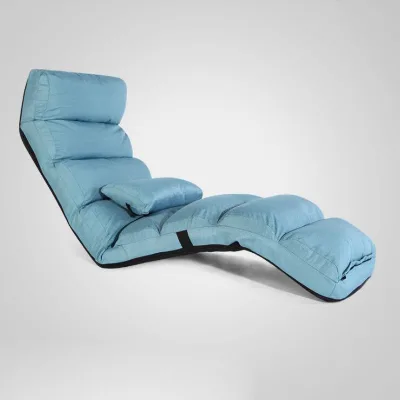 CY Fabric Soft Padded Luxury Single Relax Recliner Chair Floor Sofa