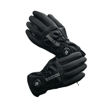 ROCKBROS Winter Thermal Gloves with Buckles Unisex for Outdoor Cold Weather Windproof  Touchscreen Gloves Thermal  Gloves