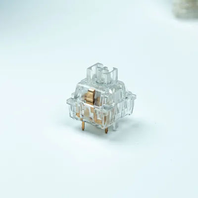 Transparent 5-pin Mechanical Keyboard Hot-swappable Feibing Switches Low-pressure Linear Supports Custom Switch Buttons DIY Toys