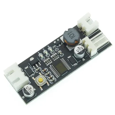 Single 12V 0.8A DC PWM 2-3 Wire Fan Temperature Control Speed Controller Chassis Computer Noiseor PC CPU Cooler Fan